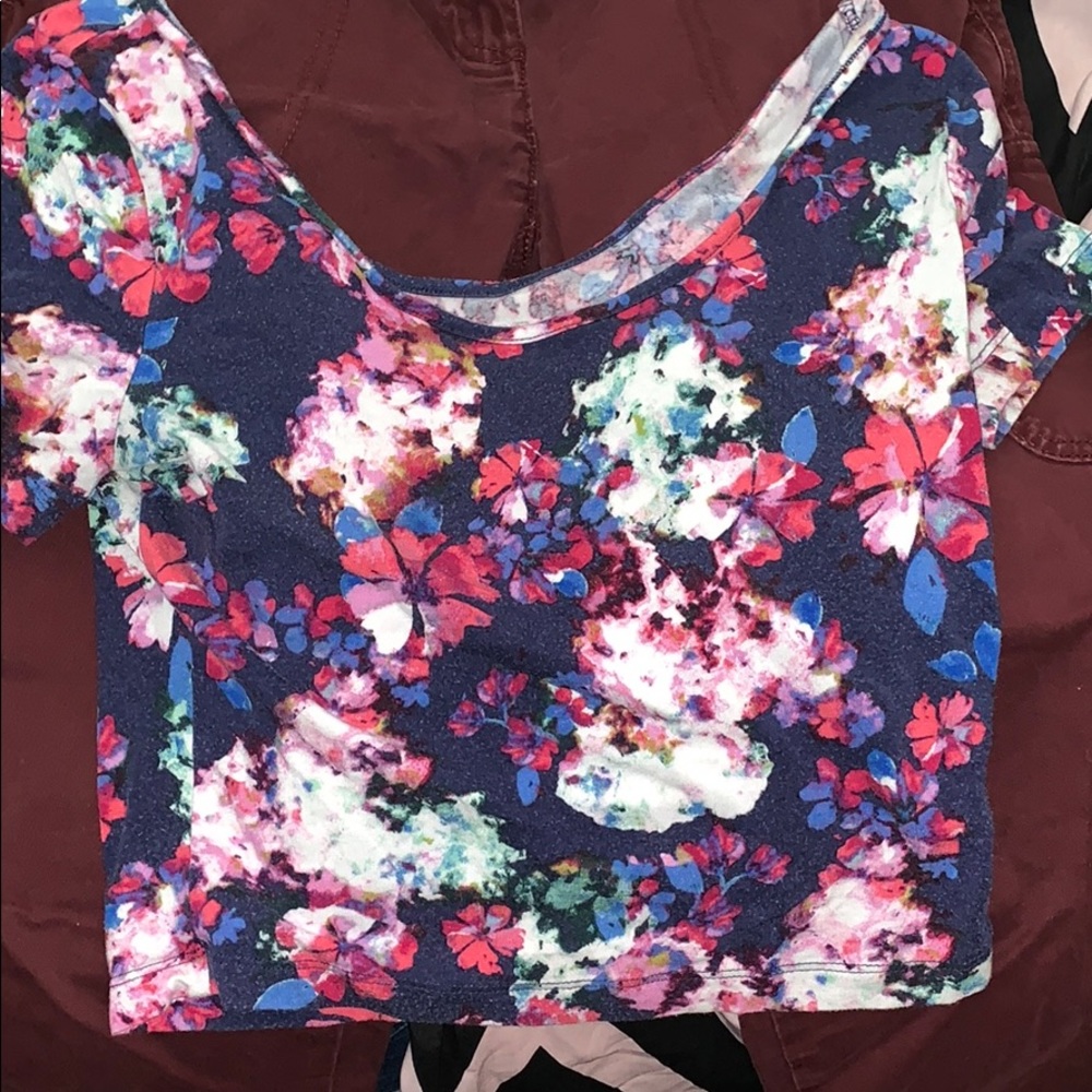 Floral Crop Top